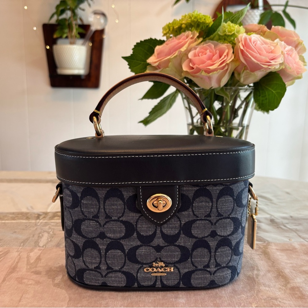 Coach in Signature Chambray